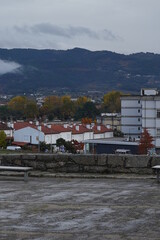 Fototapeta premium Chaves, historical city of Portugal. Europe