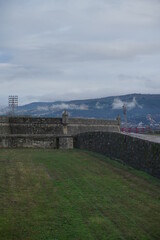 Fortress in Chaves, historical city of Portugal. Europe