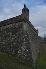 Fototapeta premium Fortress in Chaves, historical city of Portugal. Europe