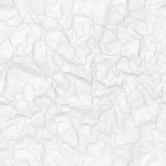 Paper Crumpled Ambient occlusion map texture, grayscale AO map