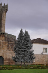 Castle in Chaves, beautiful city of Portugal. Europe