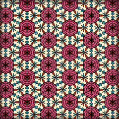 Floral seamless background - pattern for continuous replicate.