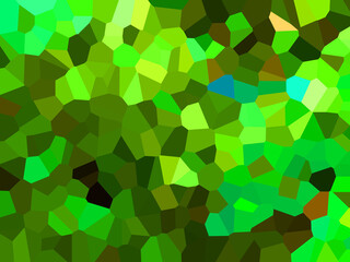 Illustration of Pixels pattern with various bright colors creates an pixelated pattern style.