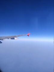view from airplane window