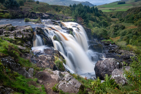 The Loup of Fintry in Full Flow.