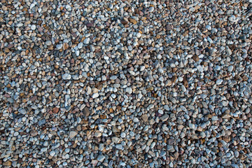 Stones, pebbles, gravel texture as background
