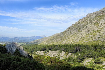 Fototapeta na wymiar the Boquer Valley, Majorca, Spain