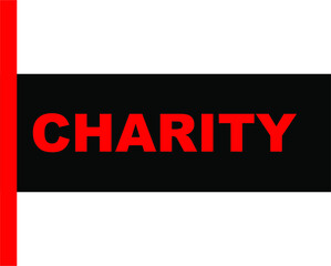 BLACK BACTOR BANEER CHARITY