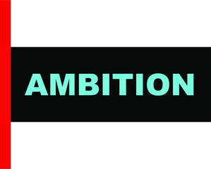 BLACK BACTOR BANEER AMBITION