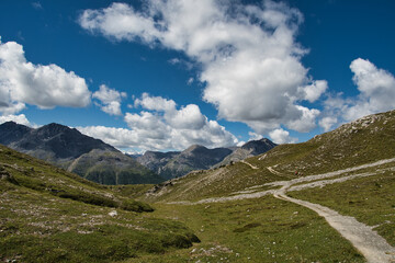 Fototapeta premium Schöne Berglandschaft
