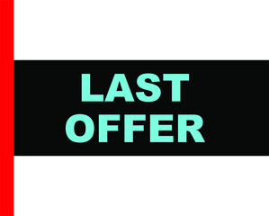 BLACK BACTOR BANEER LAST OFFER