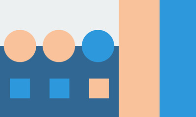 Abstract geometric background wallpaper, for banner, poster, website and social media. vector illustration