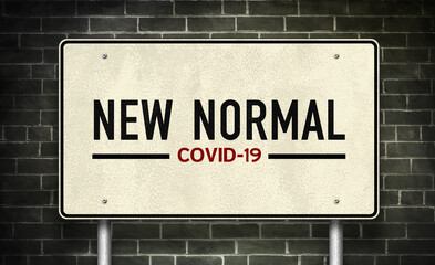 Fototapeta premium COVID-19 coronavirus lockdown rules concept illustration