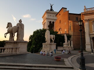 Naklejka premium Roma.Altare della Patria,Campidoglio