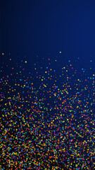 Festive favorable confetti. Celebration stars. Chi