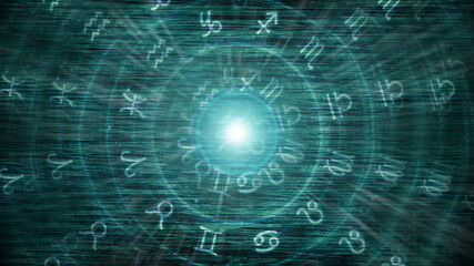 Astrology Horoscope Pattern Texture Background , Graphic Design