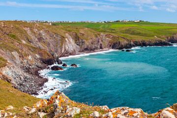 Pentreath Beach Lizard Peninsula Cornwall England