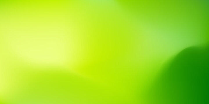 Nature Green blurred background. Abstract gradient with light backdrop. Vector illustration. Ecology concept for your graphic design, banner, poster, wallpapers