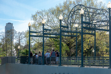 Louis Armstrong Park in New Orleans Louisiana