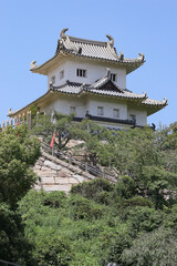 因島水軍城 隅櫓 -日本遺産に認定された村上海賊の資料を展示した日本で唯一の水軍城-