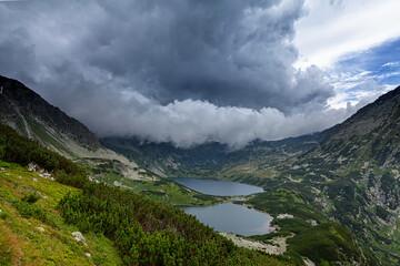 Fototapeta na wymiar Panorama Tatra Mountains in Poland