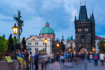 Charles Bridge, Prague, Czech Republic, Europe
