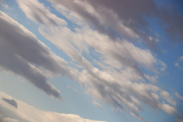 blue sky heaven clouds air wallpaper texture background
