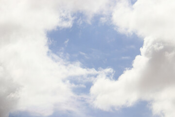 blue sky heaven clouds air wallpaper texture background