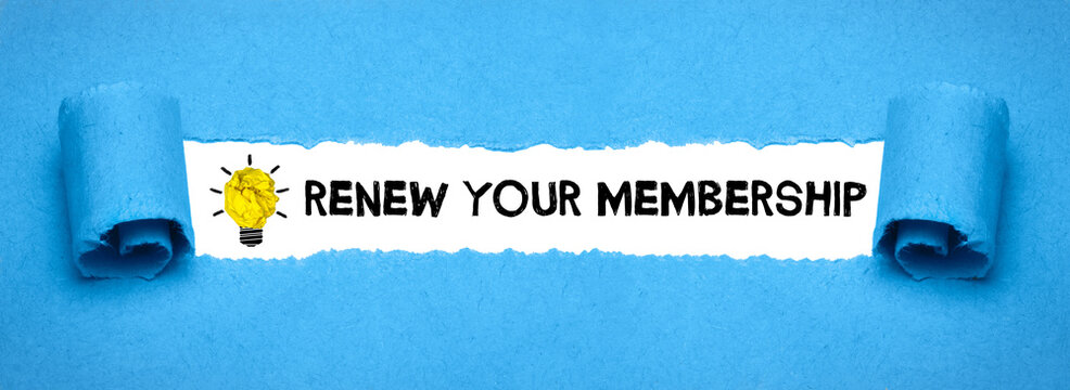 Renew Your Membership