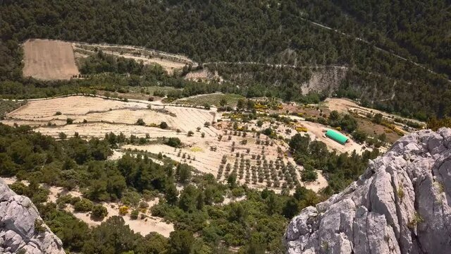 Paysage vertignieux