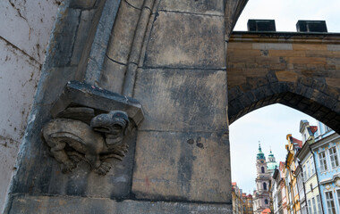 Mostecka Street, Mala Strana, Prague, Czech Republic, Europe