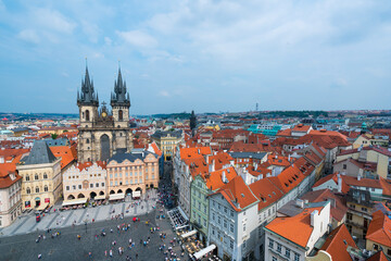 Fototapeta na wymiar Old Town Square, Prague, Czech Republic, Europe