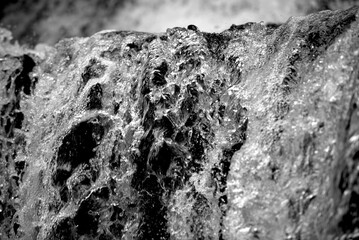 Nahaufnahme eines Wasserfalls 2