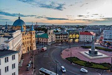 City of Łódź - view of Plac Wolności.  © Tomasz Warszewski