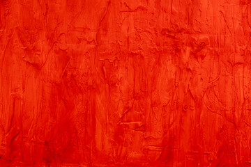 Red painted background