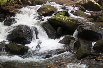 Cascading stream in nature