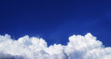 Naklejka na ściany i meble blue sky with clouds.