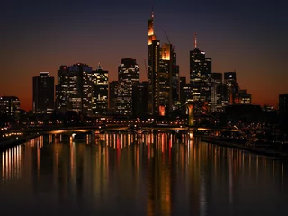 Frankfurt bei Nacht © Gunar Dieskau
