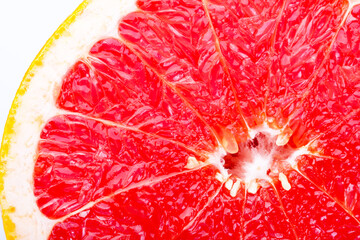 Grapefruit in a cut, as a textured background
