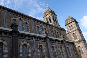 Fototapeta na wymiar Église Saint-Paul de Granville en Normandie