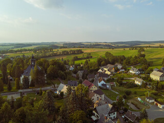 view of the city