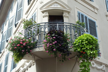 Balcon fleuri