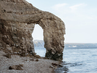 arch in the sea