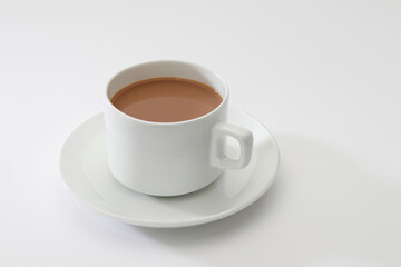 tea cup isolated on a white background