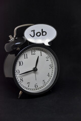 time is Job concept