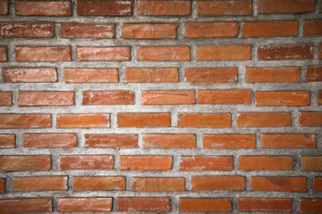 Background of old vintage brick wall