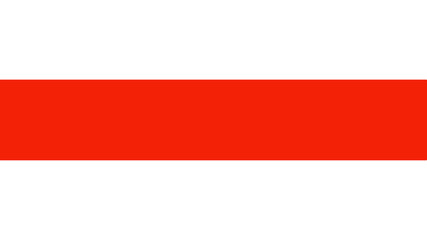 The historical flag of the Republic of Belarus is white-red-white.