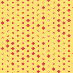 Abstract Color Halftone Dots generative art background illustration