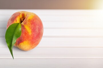 Peach.