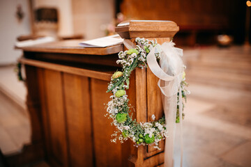 Kirchliche Trauung Hochzeit Dekoration
